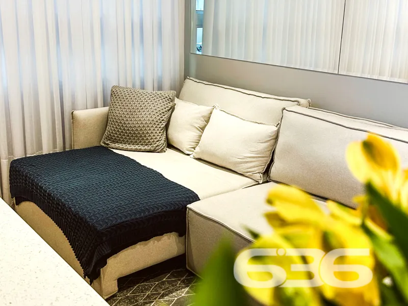 APARTAMENTO COM 1 SUÍTE E MAIS 2 QUARTOS, NO BAIRR