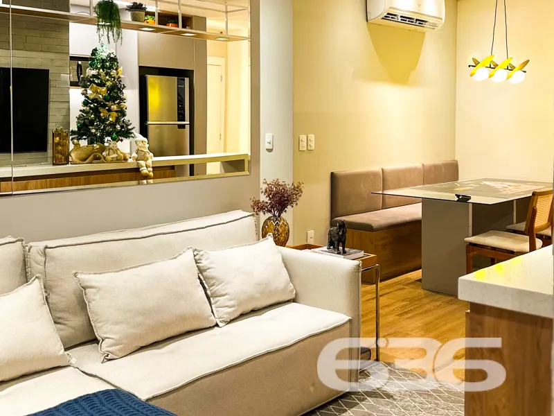 APARTAMENTO COM 1 SUÍTE E MAIS 2 QUARTOS, NO BAIRR