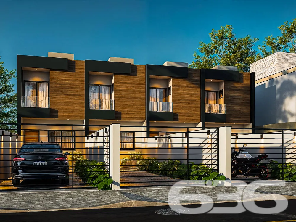 Casa Geminada de Alto PadrĂŁo em Joinville - Nova B