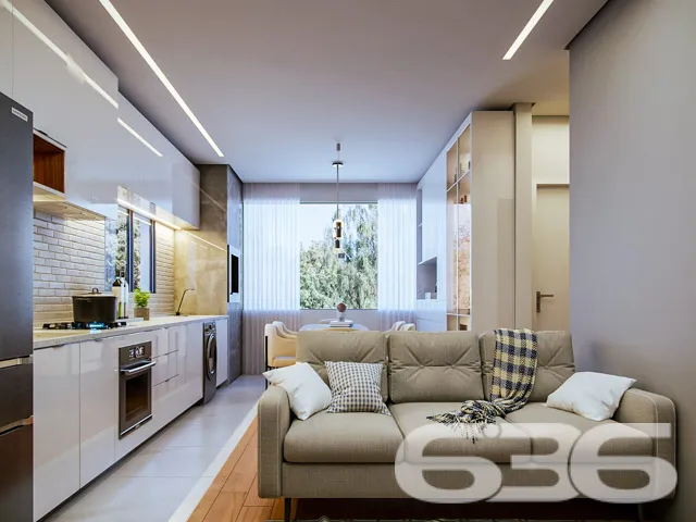 Apartamento novo com design moderno à venda no Sag