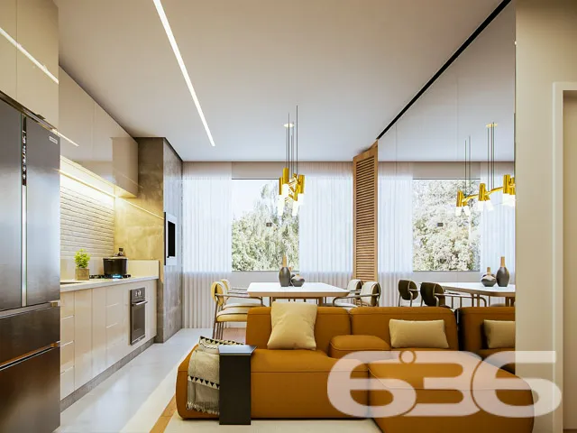 Apartamento novo com design moderno à venda no Sag