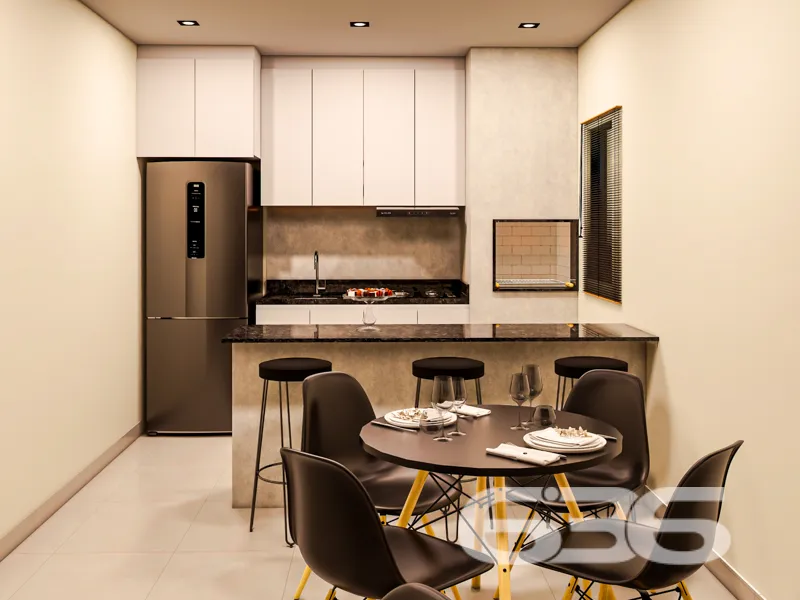 Moderno, espaçoso e com acabamento de alto padrão: