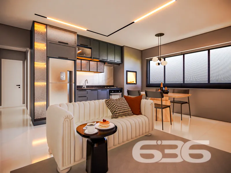 Moderno, espaçoso e com acabamento de alto padrão: